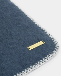 Katie Loxton Whipstitch Scarf Navy Clearance