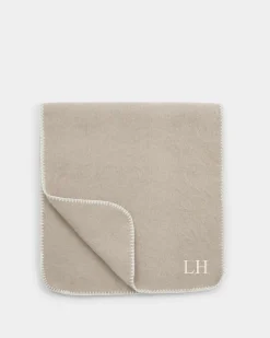 Katie Loxton Whipstitch Scarf Taupe Sale