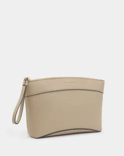 Katie Loxton Wristlet Clutch Light Taupe Hot