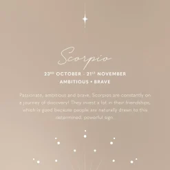 Katie Loxton Zodiac Jewellery Box 'Scorpio' 23rd Oct 21st Nov Sale