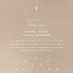 Katie Loxton Zodiac Jewellery Box 'Taurus' 20th Apr 20th May Clearance
