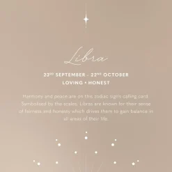 Katie Loxton Zodiac Wristlet Pouch 'Libra' 23rd Sep 22nd Oct Clearance