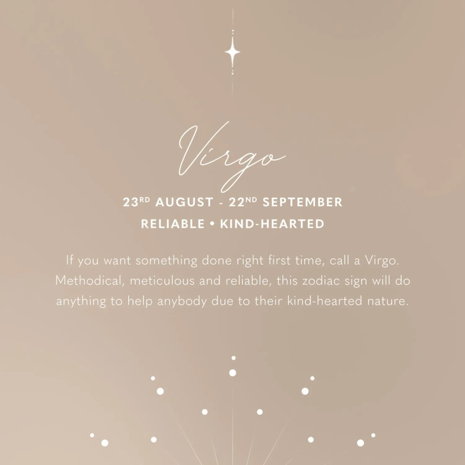 Katie Loxton Zodiac Wristlet Pouch 'Virgo' 23rd Aug 22nd Sep